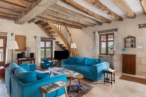 Viesnīcas āriene, Relais du Château de Sonnay piscine (Relais du Chateau de Sonnay piscine) in Cravant Les Coteaux