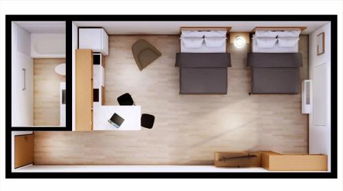 Floor plans, LivAway Suites Phoenix-Surprise in Sun City