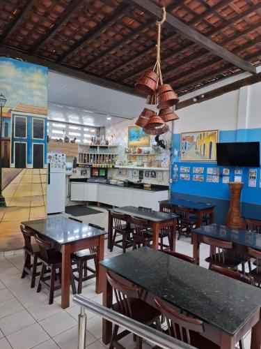 餐廳, Hotel Ilha dos Azulejos in 聖路易斯