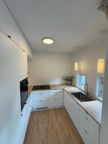 Kitchen, Apartment with sunny balcony in Lund