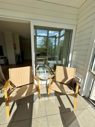 View, Apartment with sunny balcony in Lund