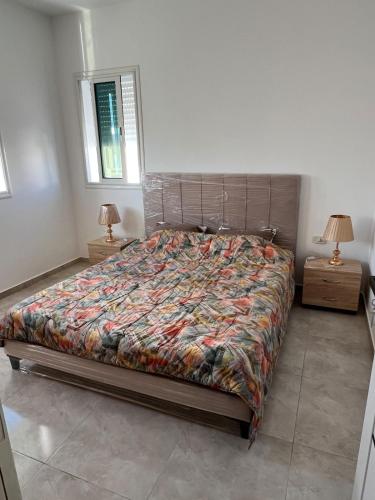 Lit, Relaxing Beach Retreat with Sea View in Chebba