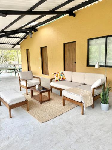 Casa de campo en Tibirita con 3 habitaciones, 8 personas y gran vista