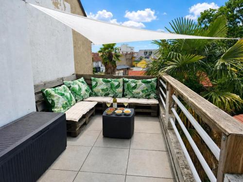 L'escapade -T2 Centre ville avec terrasse - Location saisonnière - Tarbes