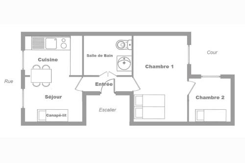 Appartement authentique cœur de ville in Montpellier