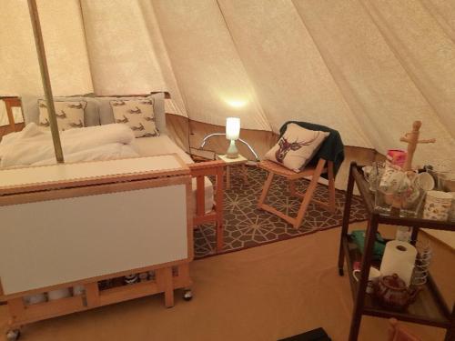 Glamping Bell Tent in Norton St Philip