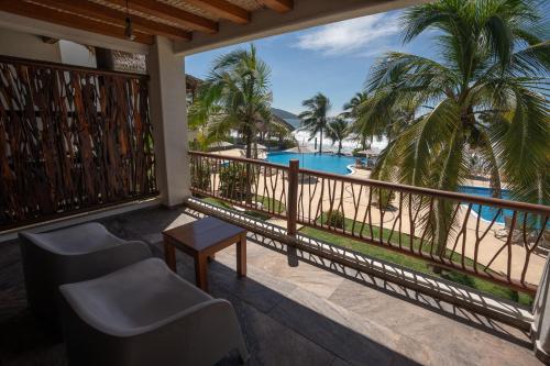 Kilátás, Hotel Portofino in Barra De Potosi