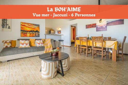 La Boh'aime - Panorama océan et jacuzzi privatif - Location, gîte - Saint-Denis