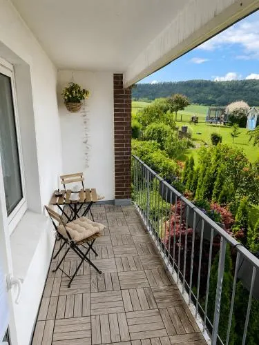 Schöner Ith Blick in Salzhemmendorf, Deutschland