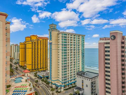 Spectacular Views Condo at Carolinian Beach Resort: Pool Myrtle Beach South Carolina