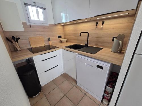 Maisonnette confortable, jardin, parking - 6 pers. - FR-1-194-473