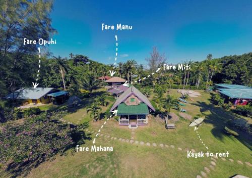 A környék, Heimanarii's Lodge - Fare Mahana in Haapiti