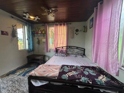 1 double bed