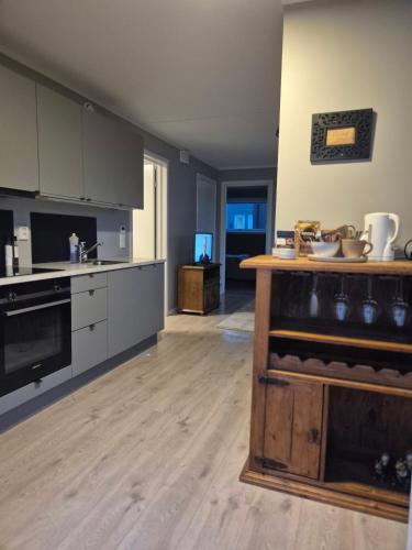 Central 3-room apartment with free parking in ヘーネフォス