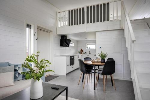 New villa, 45sqm, 2 bedrooms, loft, 80m from beach, fantastic views & very quiet area in Gottskar