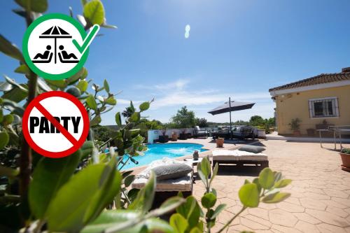Casa Colina Soleda - ruhige Poolvilla mit Ausblick - Familien bevorzugt - keine Party erwünscht