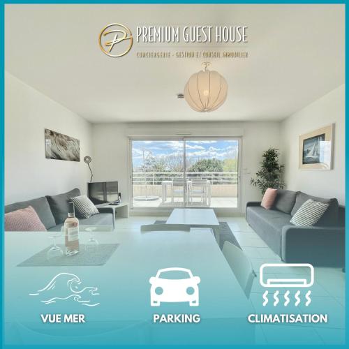 PGH N7- 100m de la Plage, Vue Mer & Parking Privé