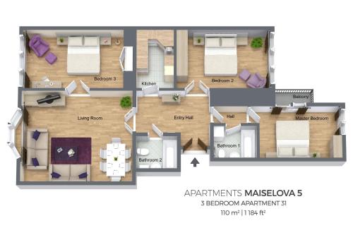 Maiselova 5 Apartment, Praha (fotografie 2)