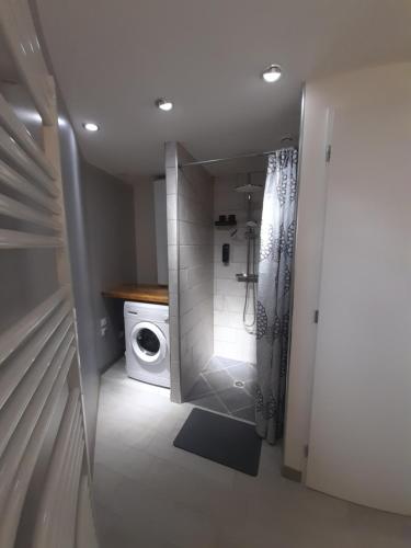 Shower, Le lit de la SEINE in Saint-Seine-l'Abbaye