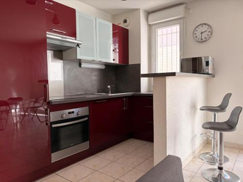 T3 lumineux 2 chambres terrasse et parking in Alco