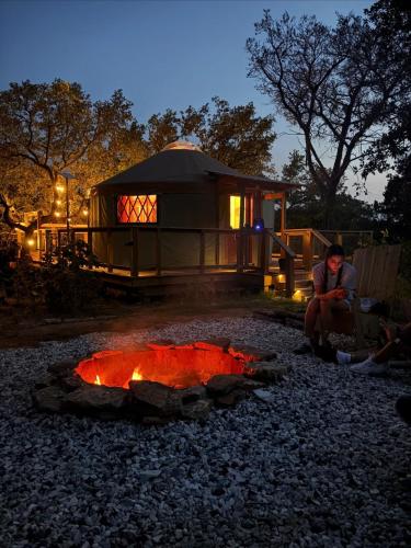 . Hill Country Yurt Escape at Pennington Grove