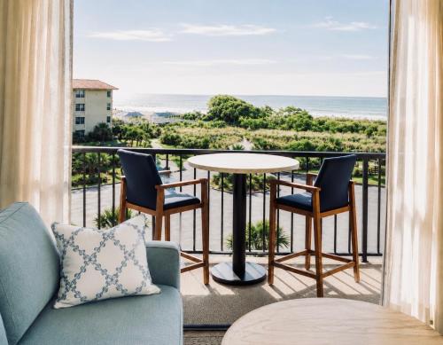 Top Floor Oceanview King Villa - Hilton Head Beach & Tennis Resort – khách sạn tại Bãi biển Đảo Hilton Head
