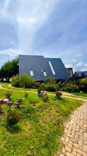 Cabaña de montaña chimenea vía villa de Leyva – khách sạn tại Cucaita