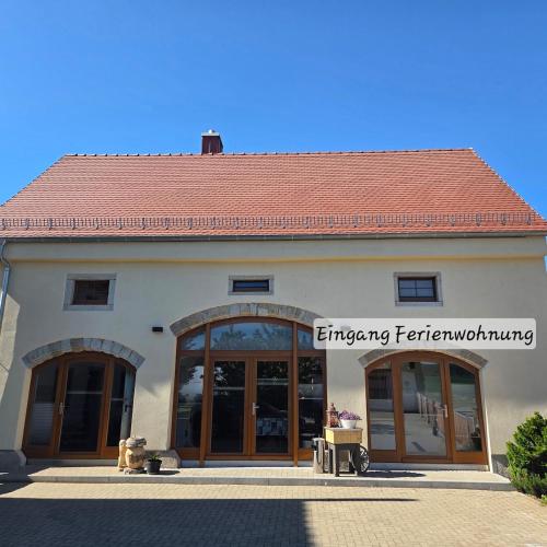 Viesnīcas āriene, Idyllische Ferienwohnung am Viadukt in Schmolln-Putzkau