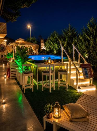 Heraklia villa sea view pool & jacuzzi – khách sạn tại Kallikrateia