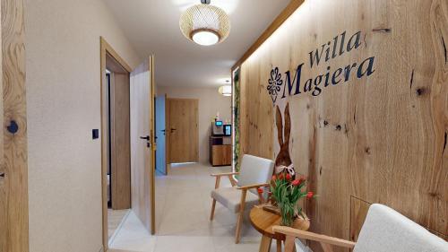 Willa Magiera - widok na Trzy Korony in Sromowce Nizne