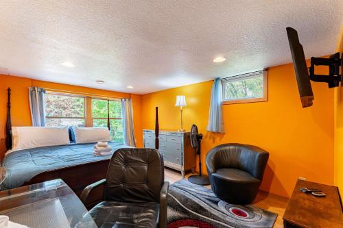 Létesítmények, 2BR Basement - Near St Paul - WFH Desk & Patio in Oakdale (Minnesota)