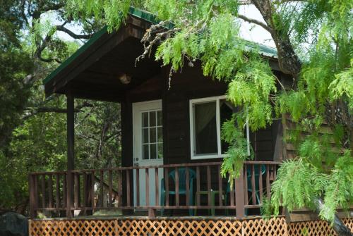 . Medina Lake Camping Resort Cabin 8