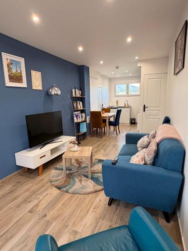 Charmant studio proche Paris & Normandie