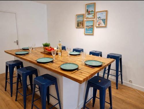 Votre refuge breton proche de la mer - 6 personnes in Locquirec ciems