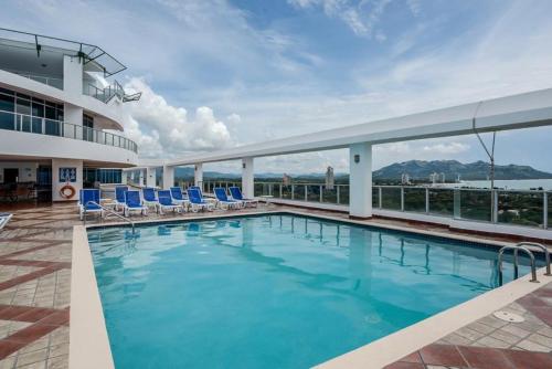 Peldbaseins, Beachfront apartment in Coronado, Panama in Coronado