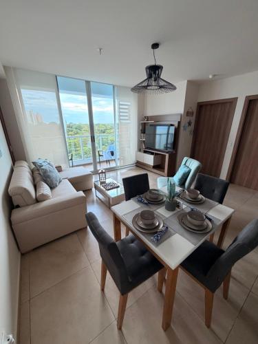 Iekārtas, Beachfront 2BR Ocean view Balcony 3 Pools in Nueva Gorgona