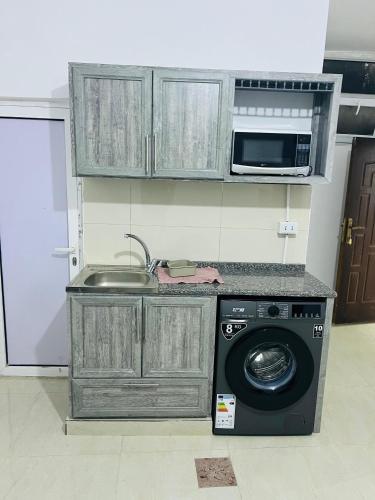 Kitchen, Modern Private Studio near Karak Castle in Karak