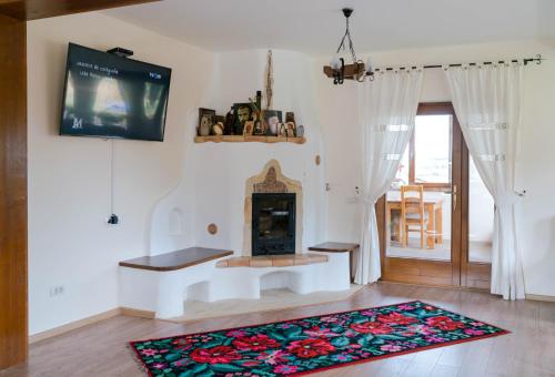Jagatud salong / TV-ala, Zestrea Bunicilor Wellness Retreat in Bodești