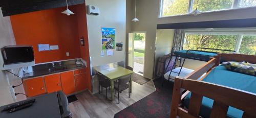 Basic Family Room with Shared Bathroom