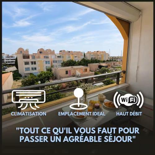 Appartement studio climatisé - Gruissan