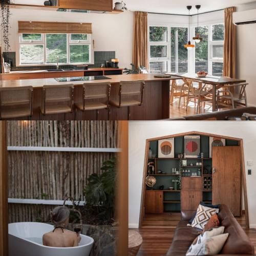 Patricks Bay - Luxe Water view - Outdoor Bath - 5 Min from Spirit of Tasmania - 90 Min to Cradle Mou – khách sạn tại Miandetta