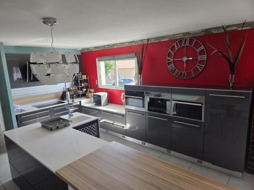 Kitchen, Entire place, Marsanne house in Marsanne