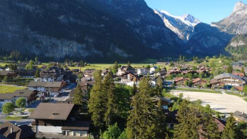 Bedrock in Kandersteg, Schweiz