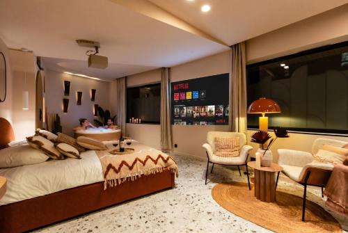 Love Room Strasbourg, Suite Ibiza, Balnéo & Sauna, Estrasburgo (foto 10)