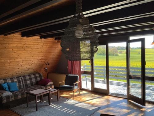 Balkons/terase, Feriendorf Sulzfeld in Sulzfeld (Rhon-Grabfeld)