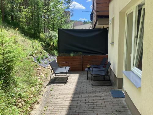 Balkons/terase, Všemina apartmán s terasou (Vsemina apartman s terasou) in Všemina