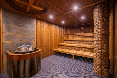 サウナ, BIRGÉS HOTEL Lifestyle and View (BIRGES HOTEL Lifestyle and View) in バラトンフレッド