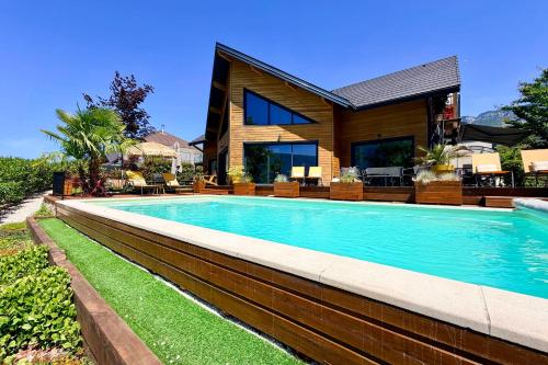 Magnificent villa with heated pool air conditioning gîte à louer Méry