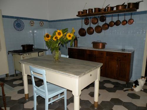 Küche, Villa Adele in Varese