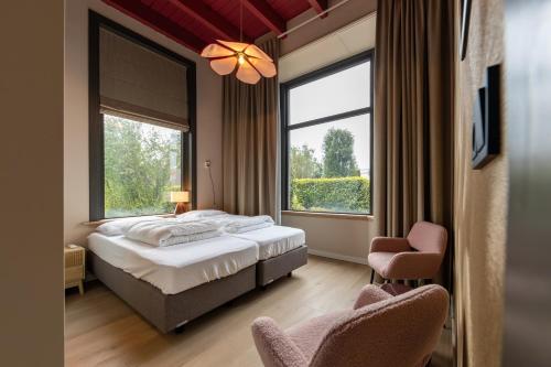 . Tweepersoonskamer in Boetiekhotel de Kas